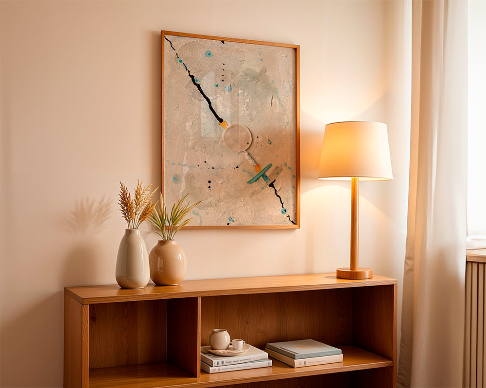 Abstraktes Bild Linea de Vida I