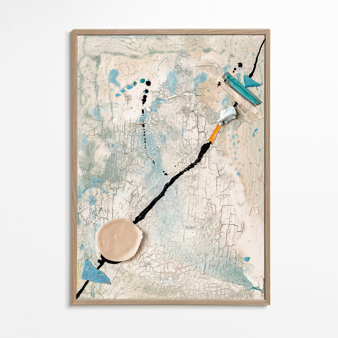 Abstraktes Bild Linea de Vida III