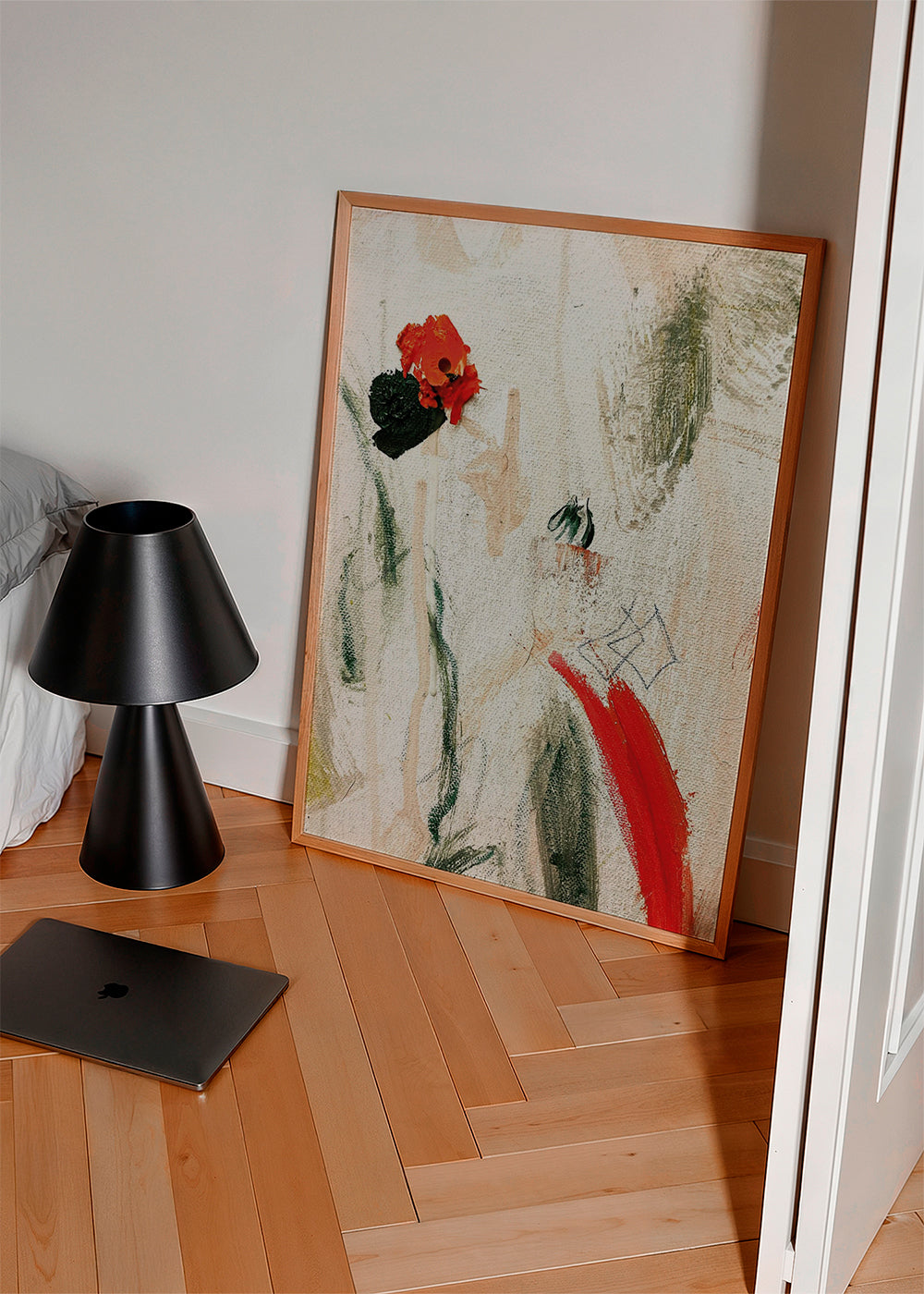 Abstraktes Bild Mediterranean