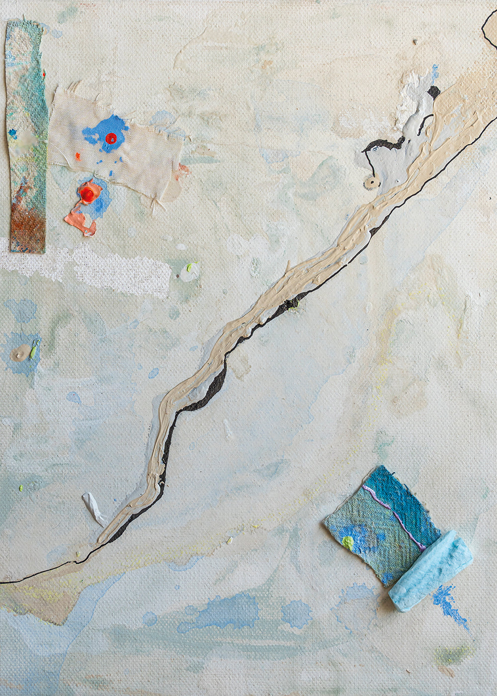 Abstraktes Bild Mini city ii