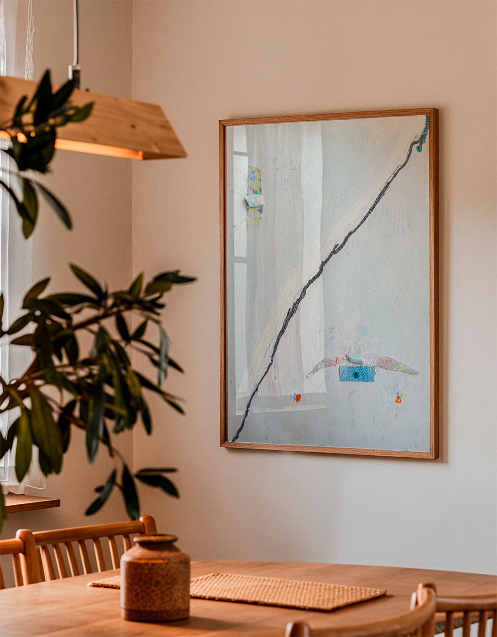 Abstraktes Bild Satori