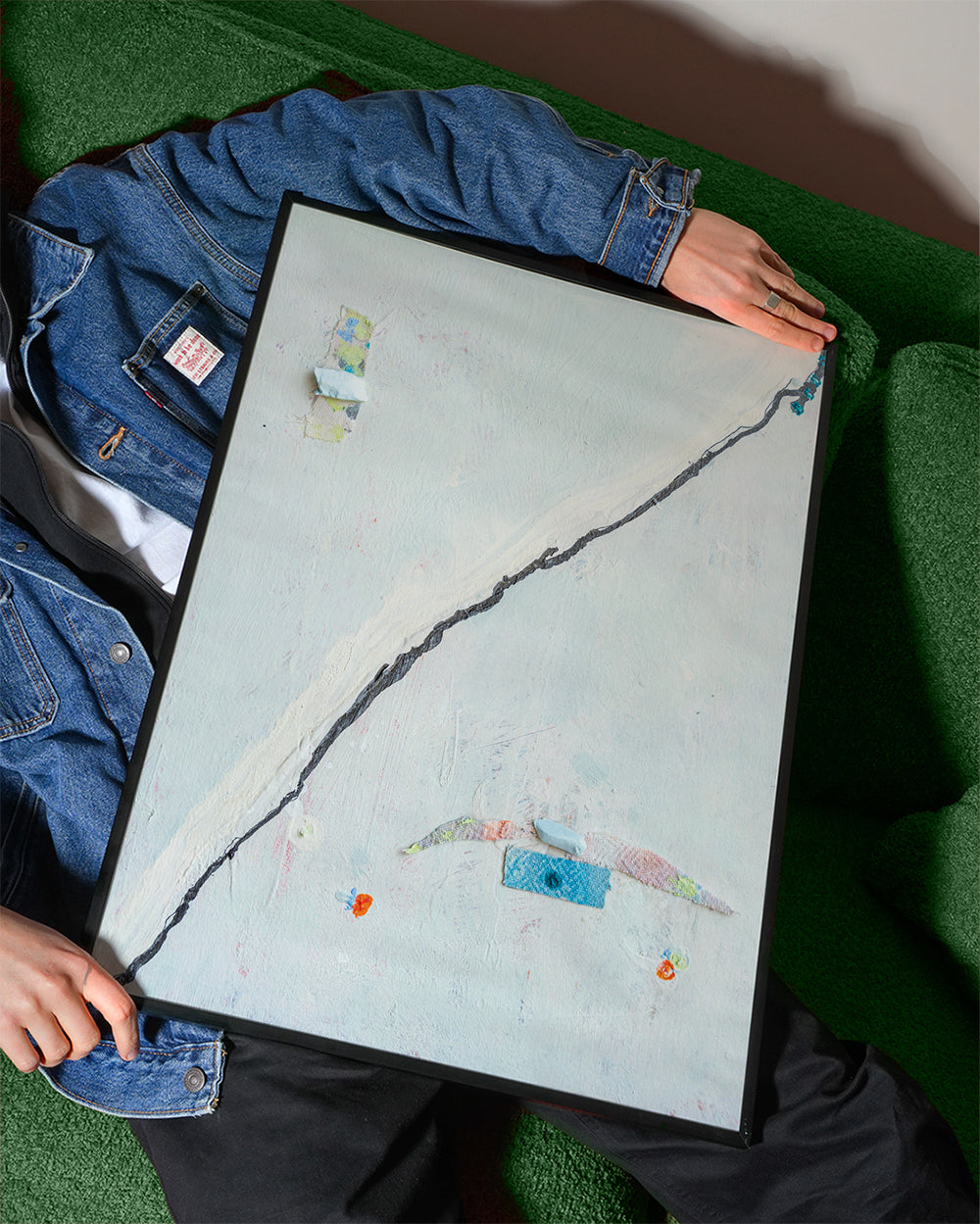 Abstraktes Bild Satori