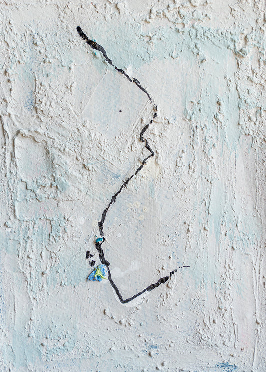 Abstraktes Bild Seijaku 4