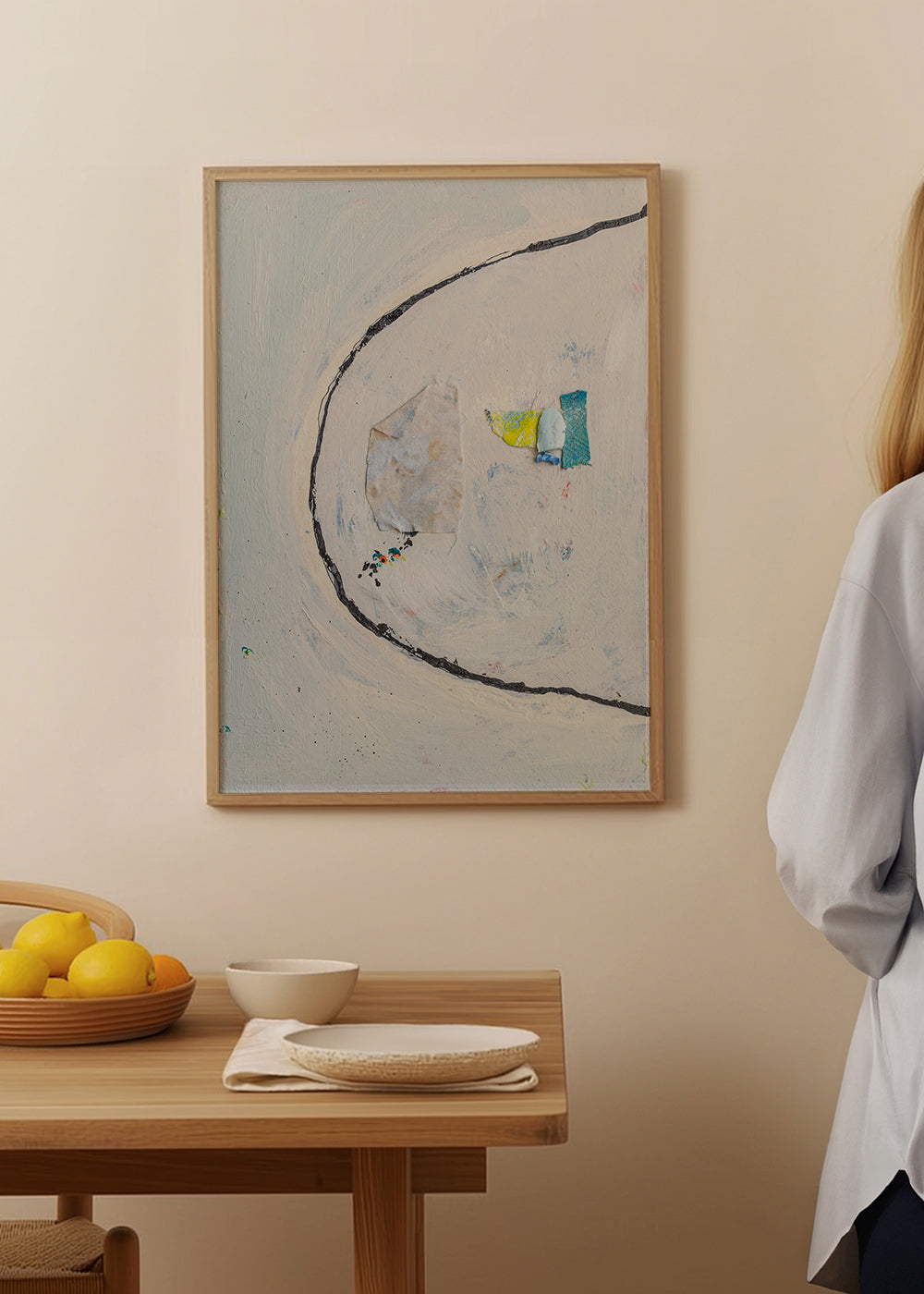 Abstraktes Bild Yugen 2