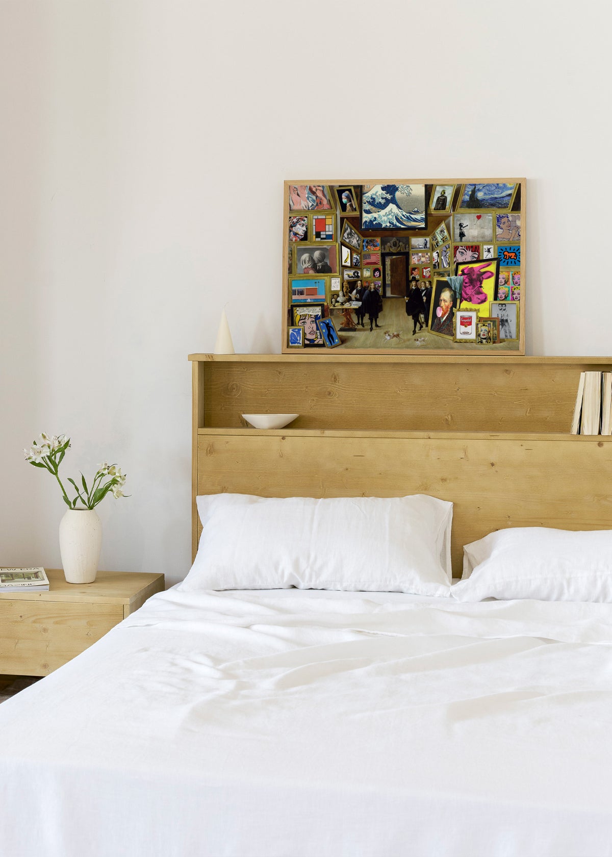Modern art gallery - Framed poster in an interior