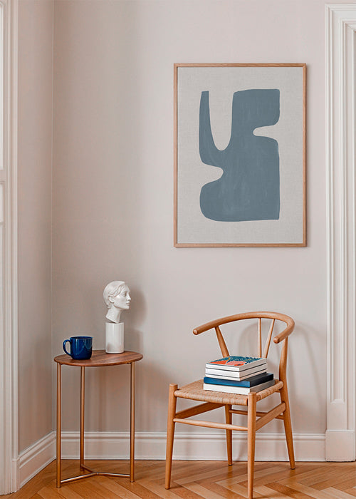 Mid Century Blue I