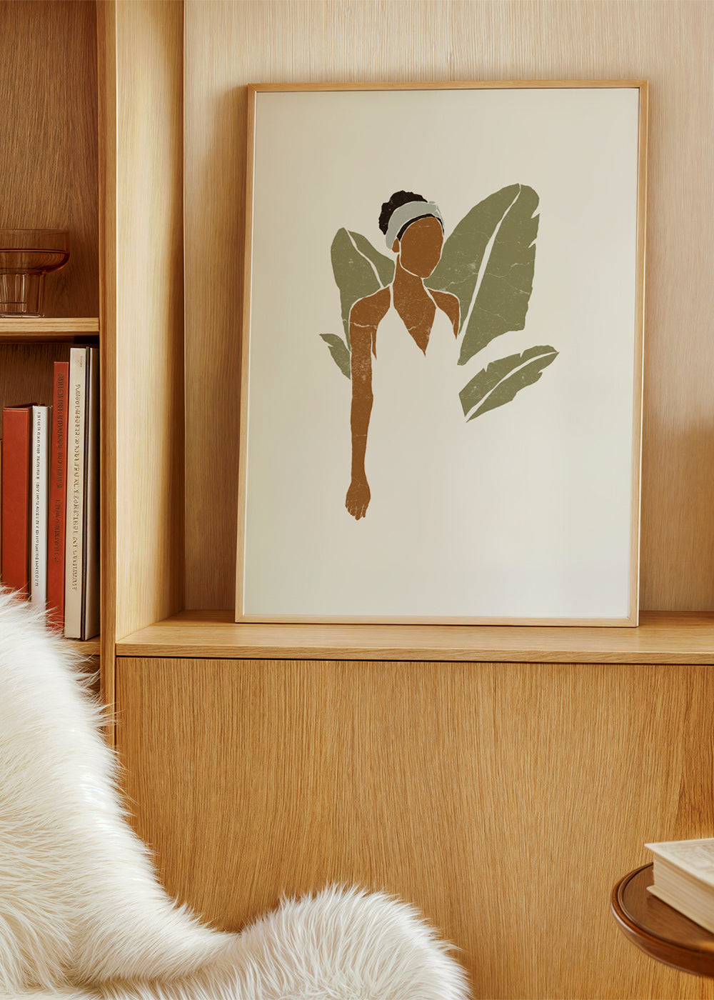 Boho Bird of Paradise Leaves III