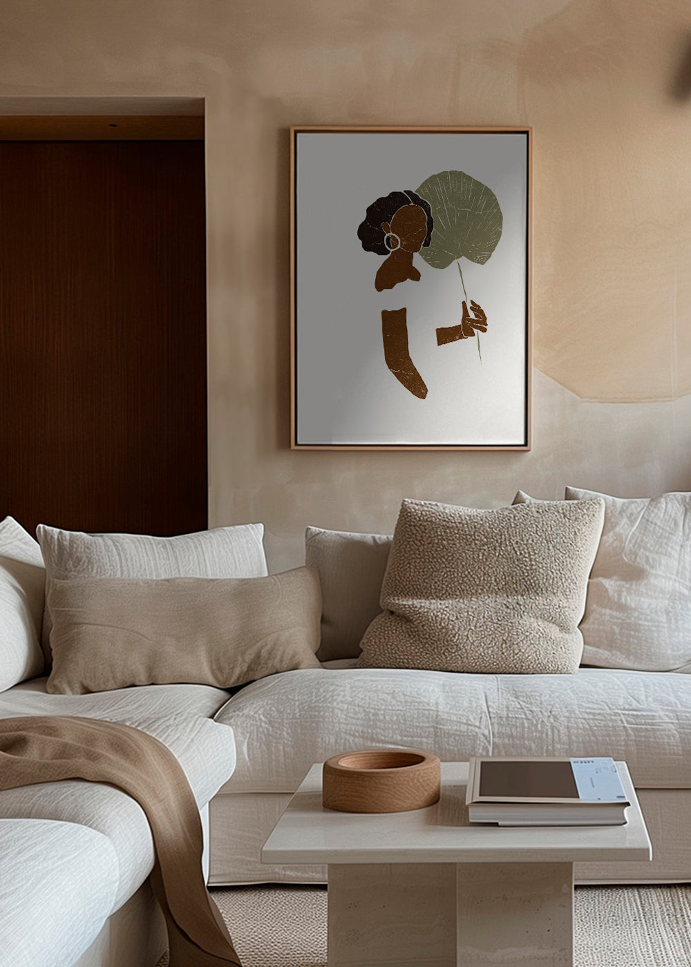 Boho Palmetto Fan Leaf III