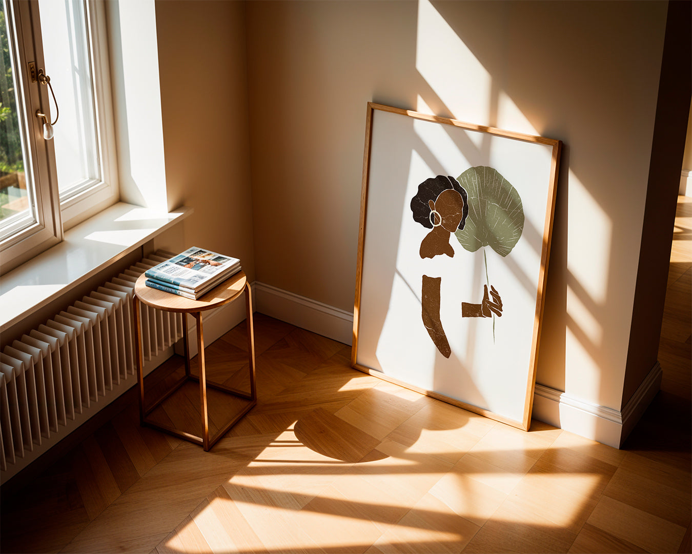 Boho Palmetto Fan Leaf III