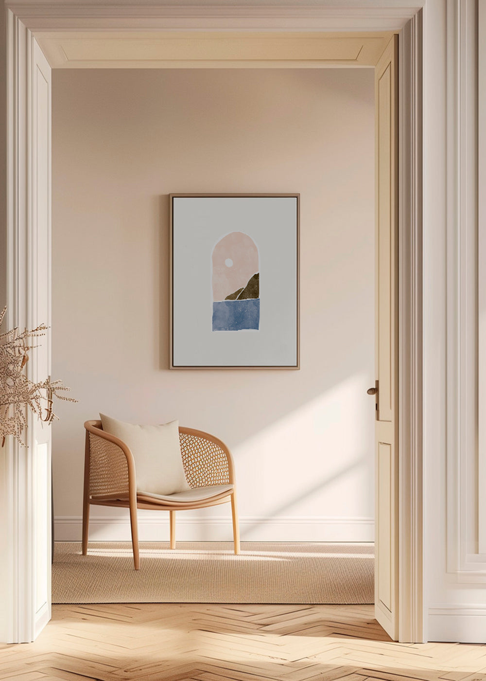 Tropical Window Landscape I