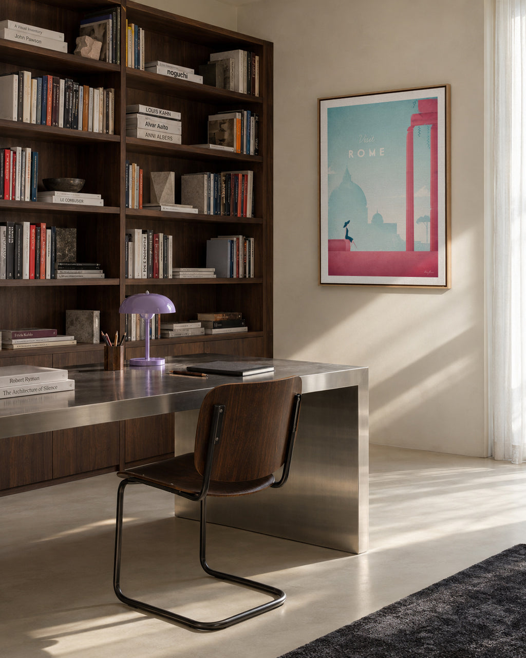 Rome - Framed canvas in an interior