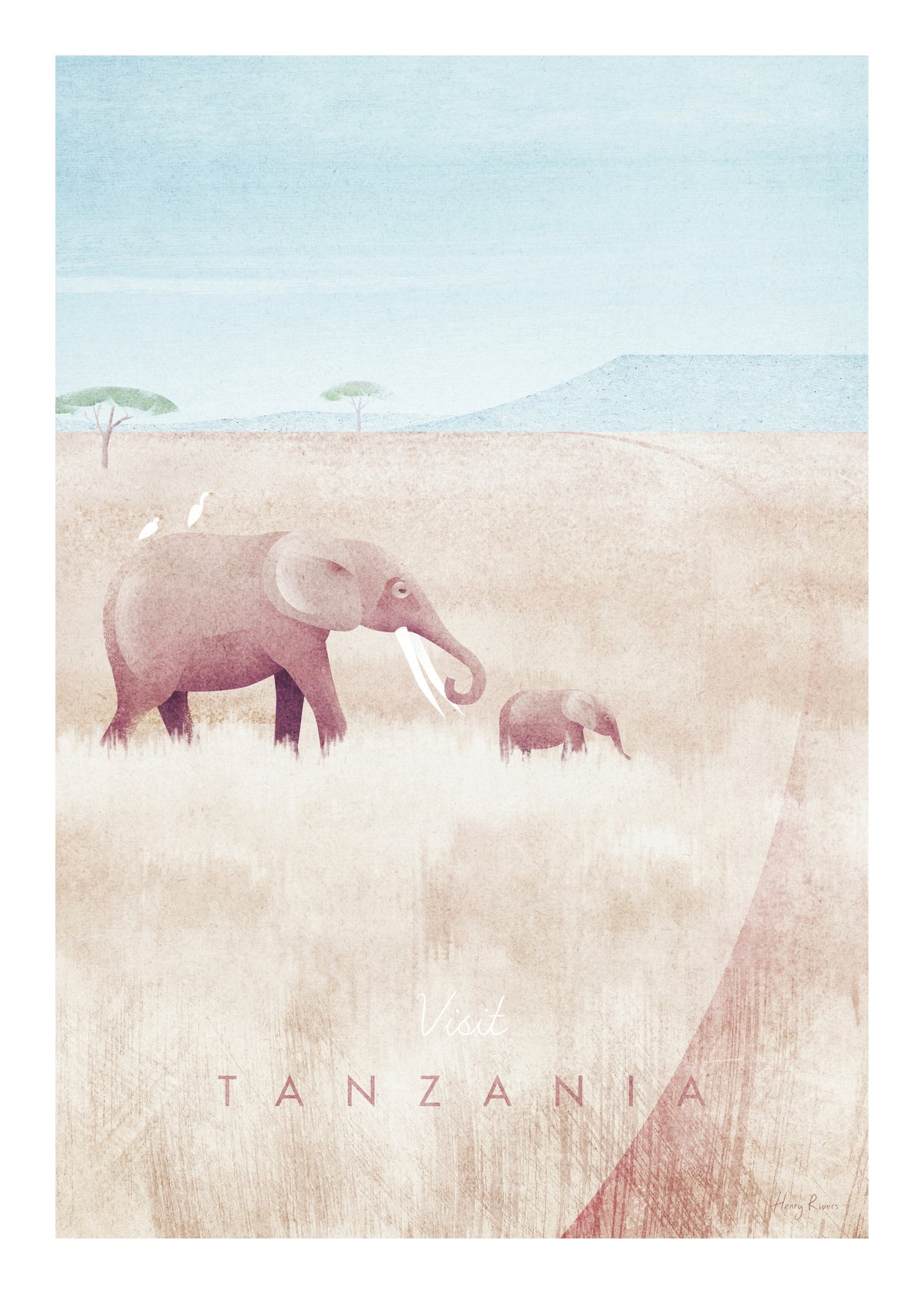 Tanzania - Unframed art print