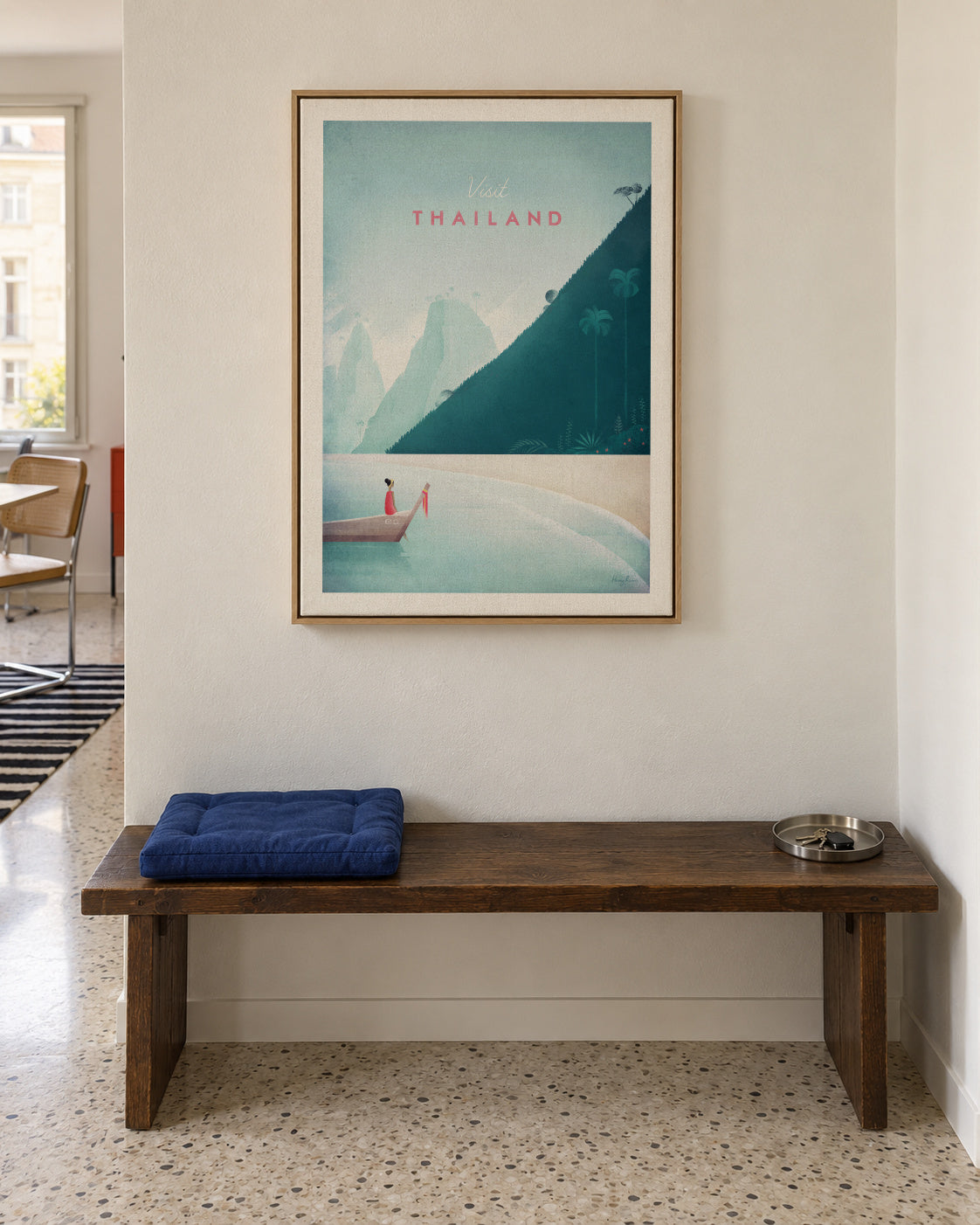Thailand - Framed canvas in an interior
