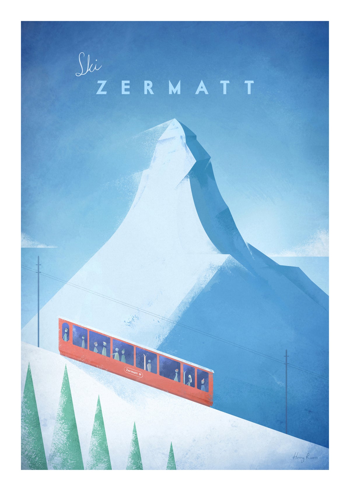 Zermatt - Unframed art print