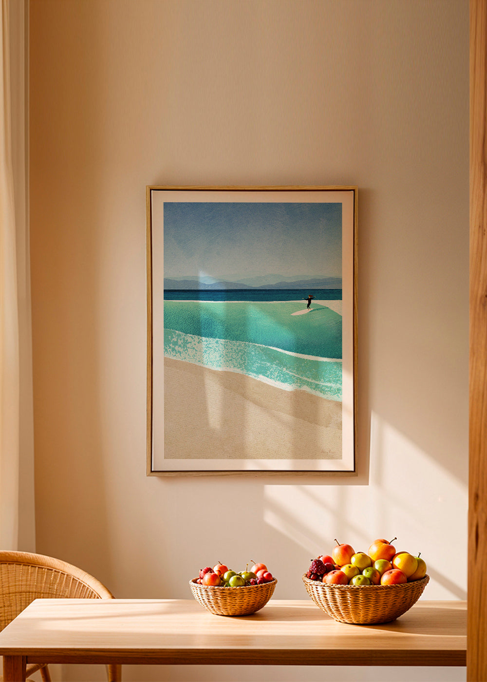 Landschaftskunst Surfing the perfect wave