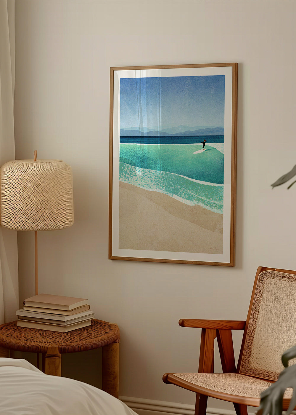 Landschaftskunst Surfing the perfect wave