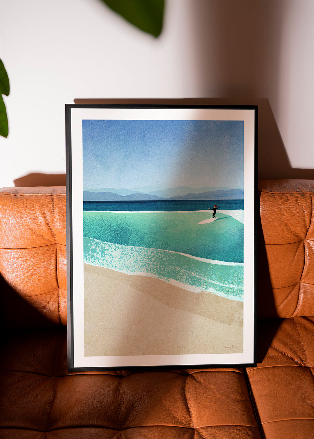 Landschaftskunst Surfing the perfect wave