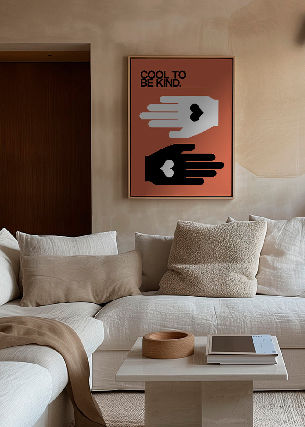 Cool To Be Kind Salmon - Frances Collett 