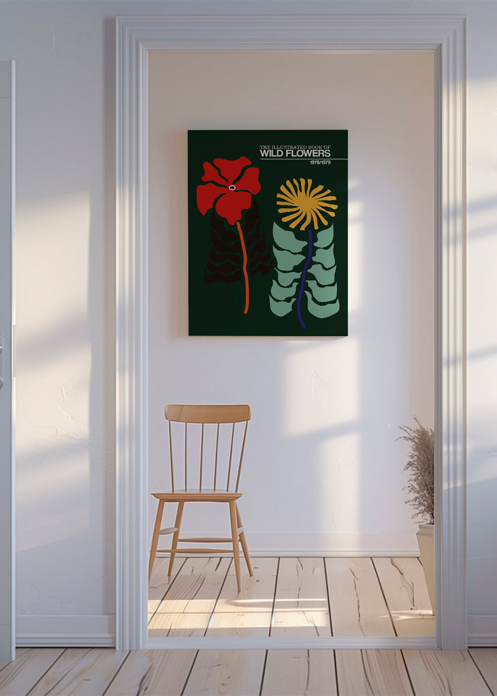 The Illustrated Book Of Wild Flowers Vol.2 Green - Frances Collett 