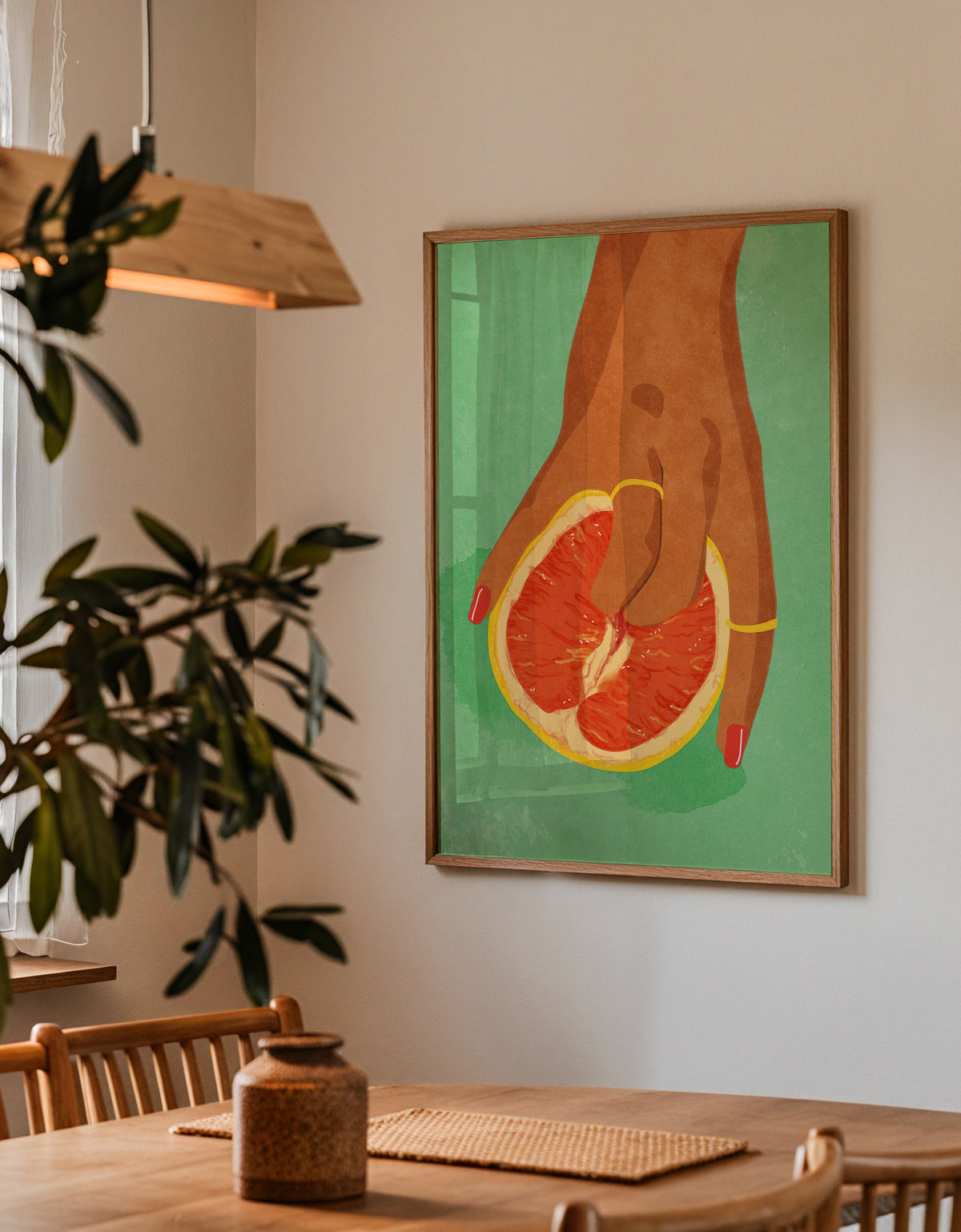 Fruitlover - Framed poster detail