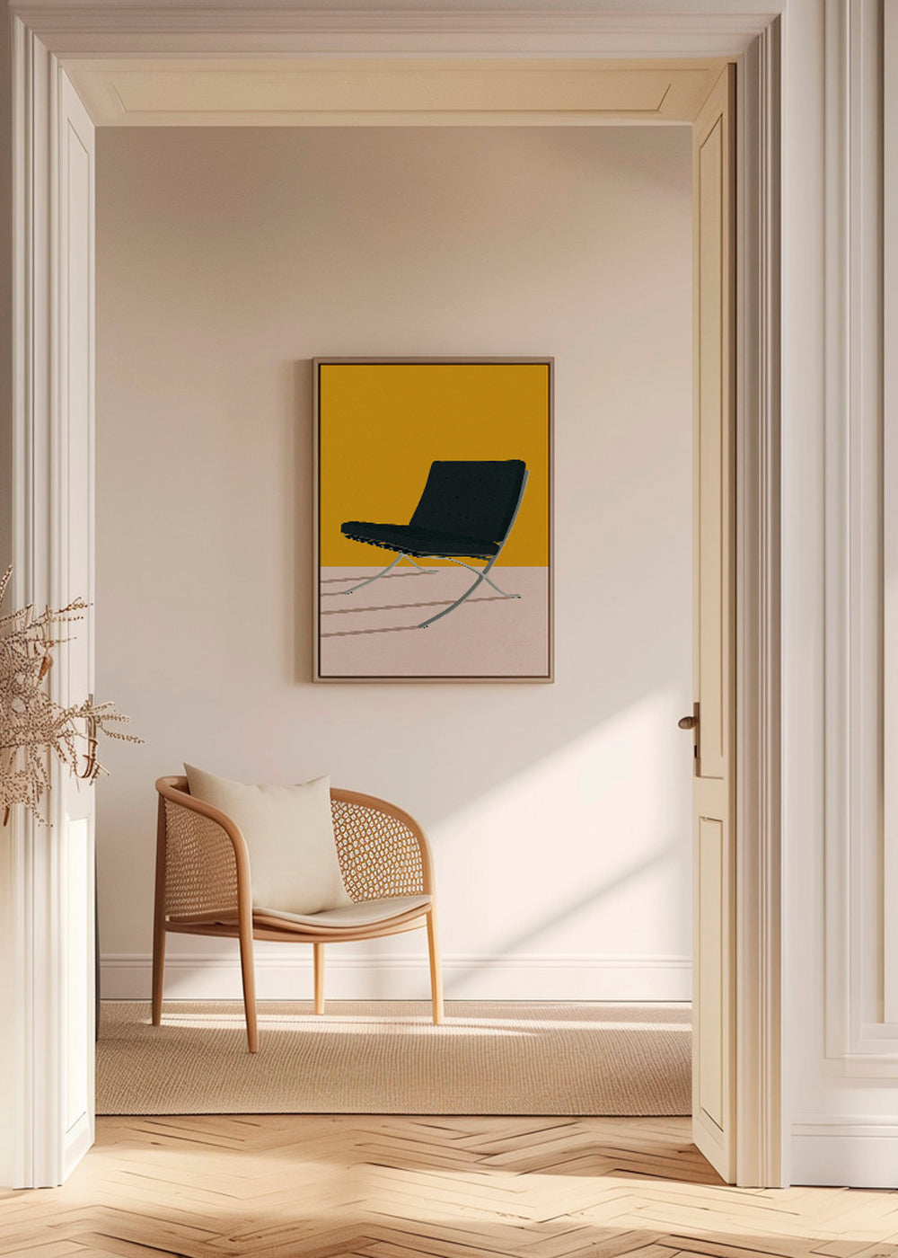 Barcelona Chair By Mies Van Der Rohe - Rosi Feist 