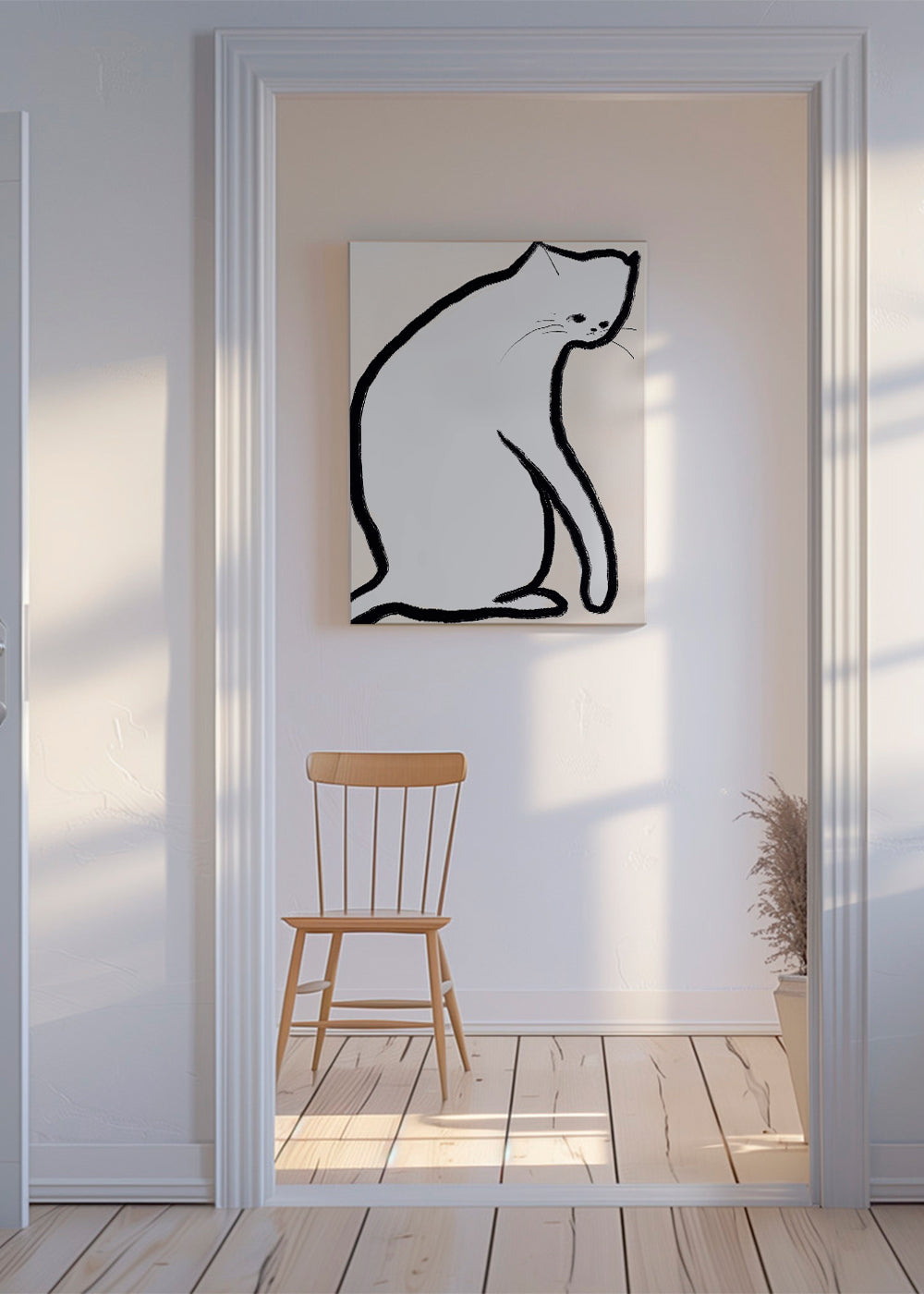 White cat - Little Dean 