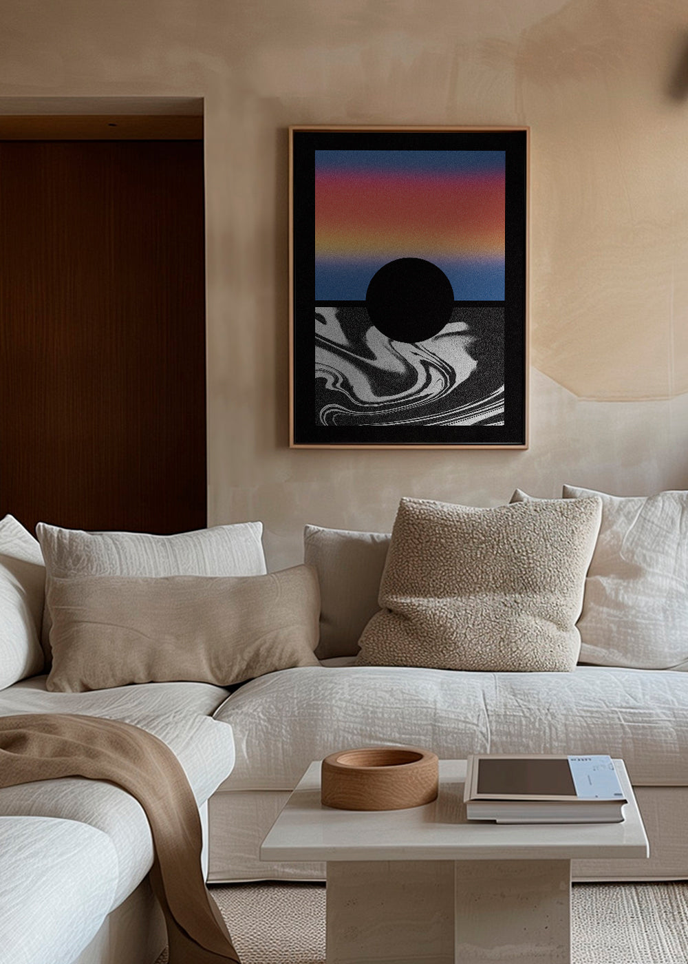 Black Worm Hole Gradient - Amy Louise Baker