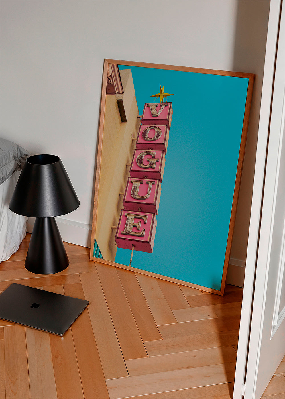 Vogue Theatre Sign in Hollywood - Tom Windeknecht 