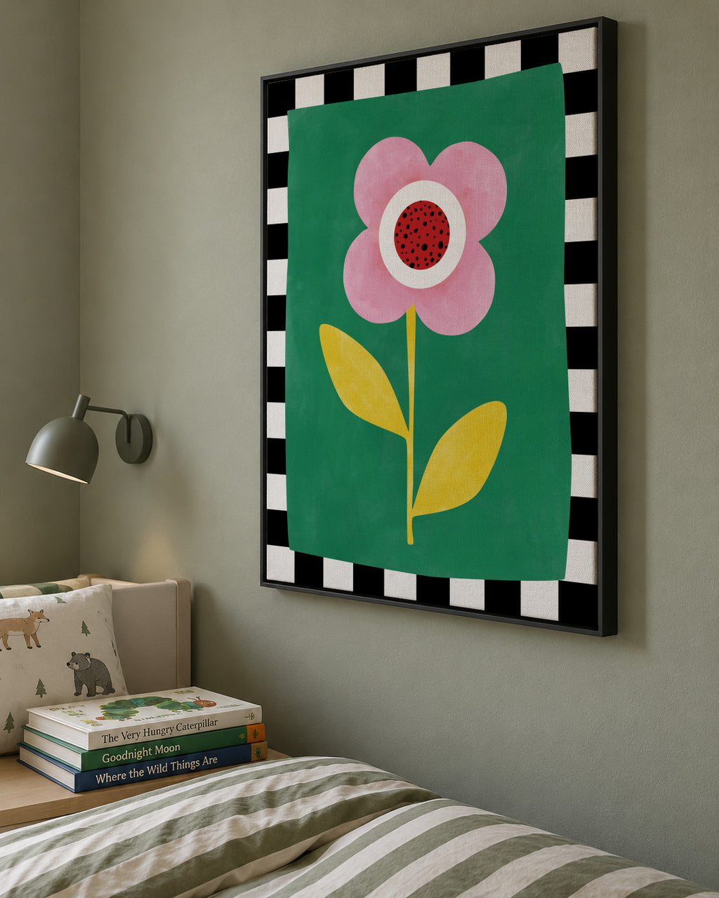 3x4 Aspectratiomixed27 - Framed canvas in an interior
