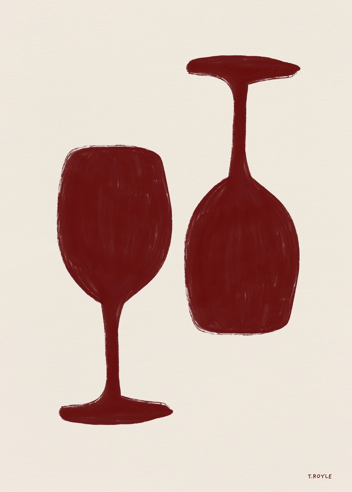 Wine time - Unframed art print