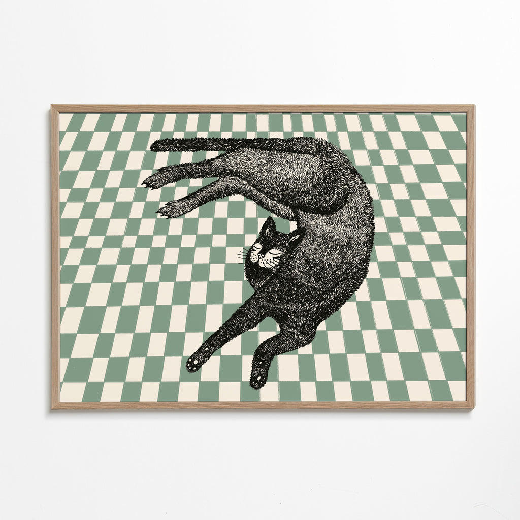 Sleeping Cat III - Kasia Walentynowicz 