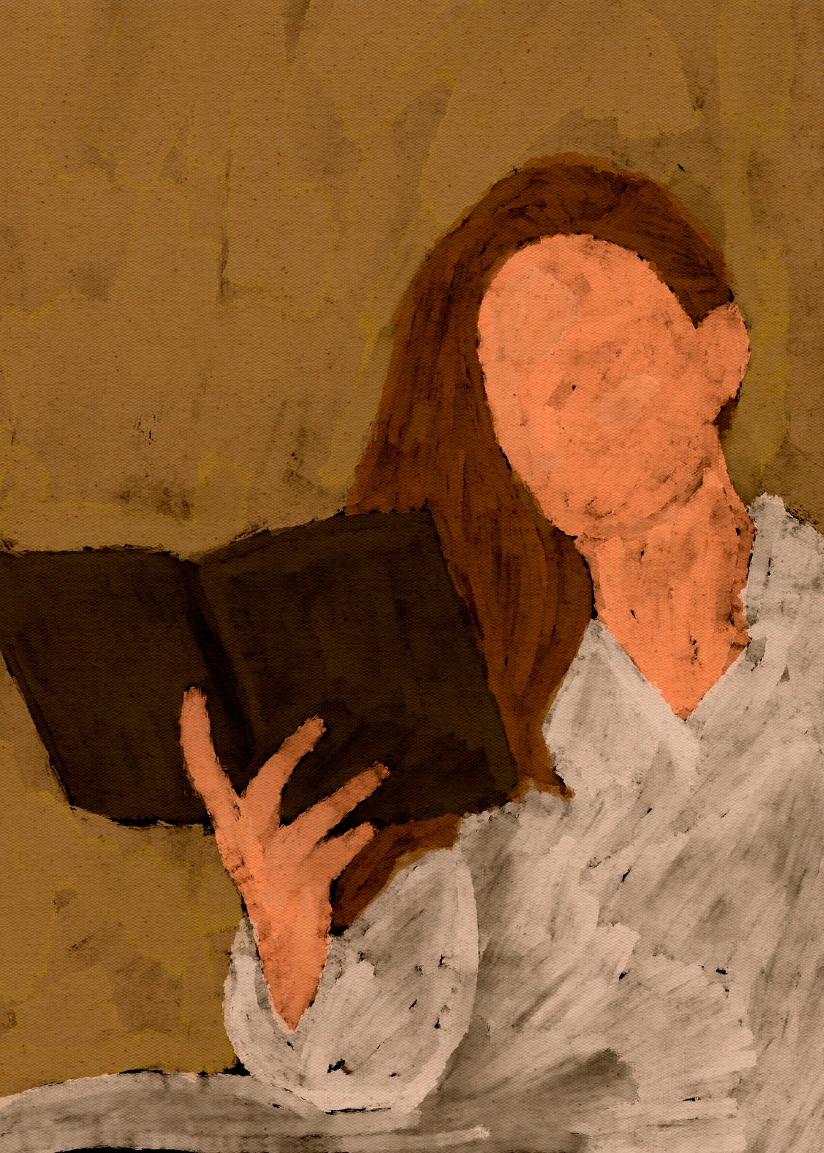 Book lover 1 - Unframed art print