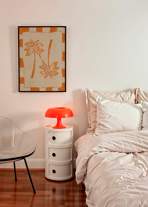 Illustration Palm paradise – Orange