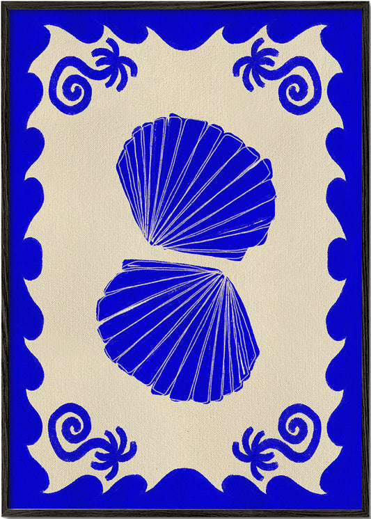 Ilustración Blue Seashell Stories_bf