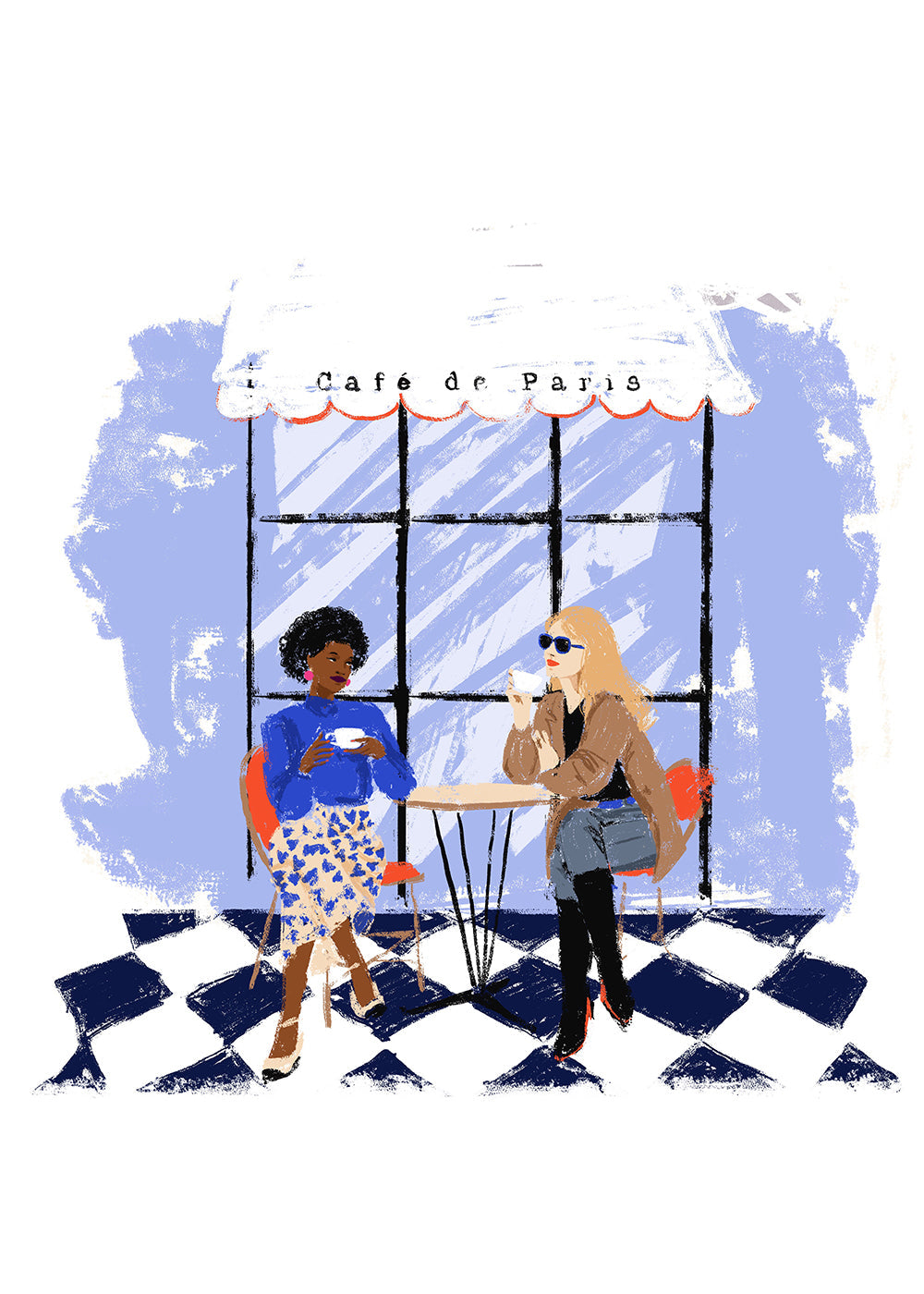 Illustration Café de Paris