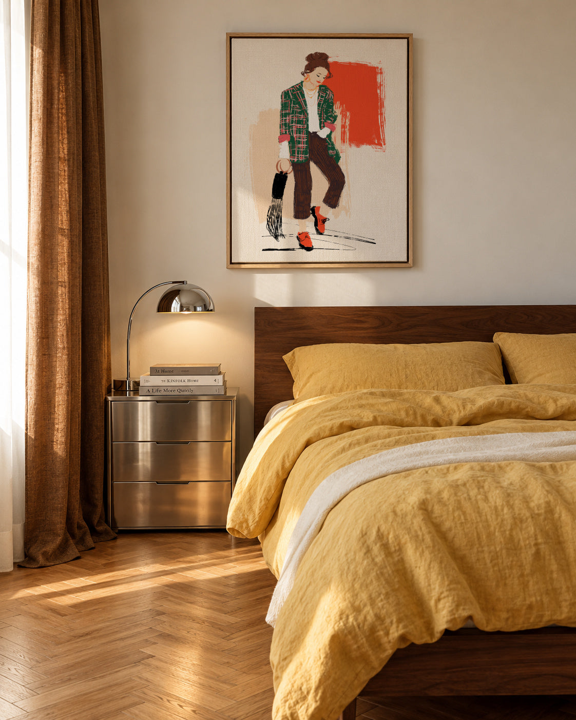 Fashion Style - Framed canvas in an interior