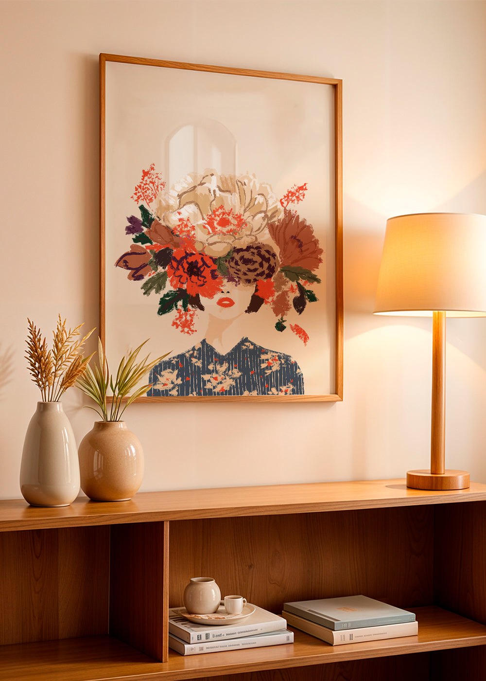 Illustration Floral Crown