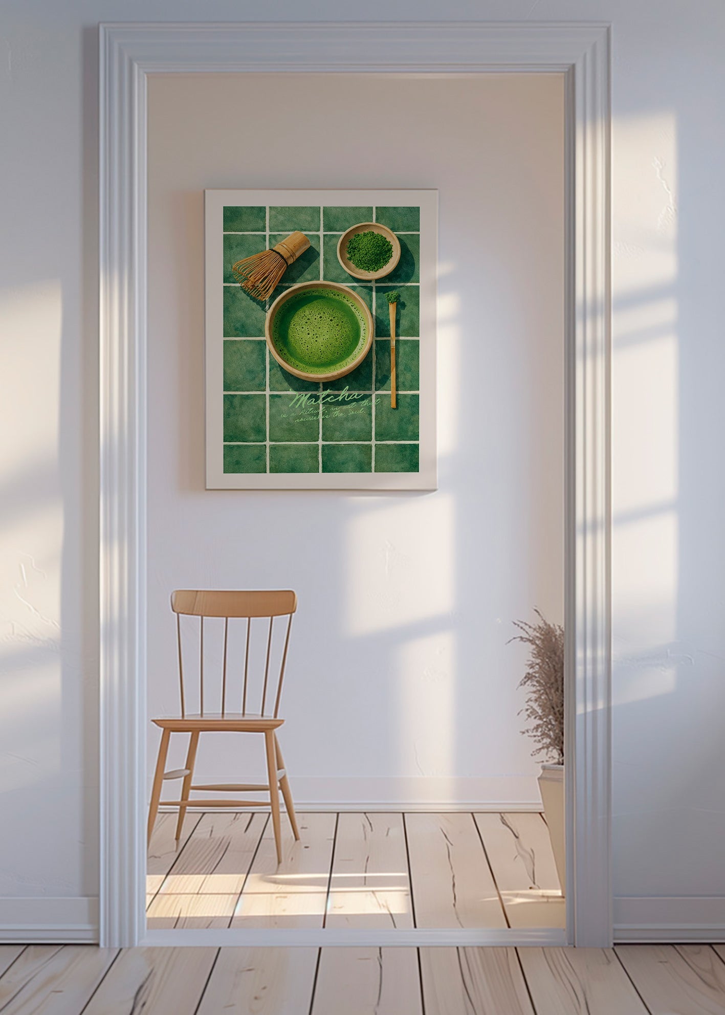 Küchenkunst: Matcha mit Utensilien