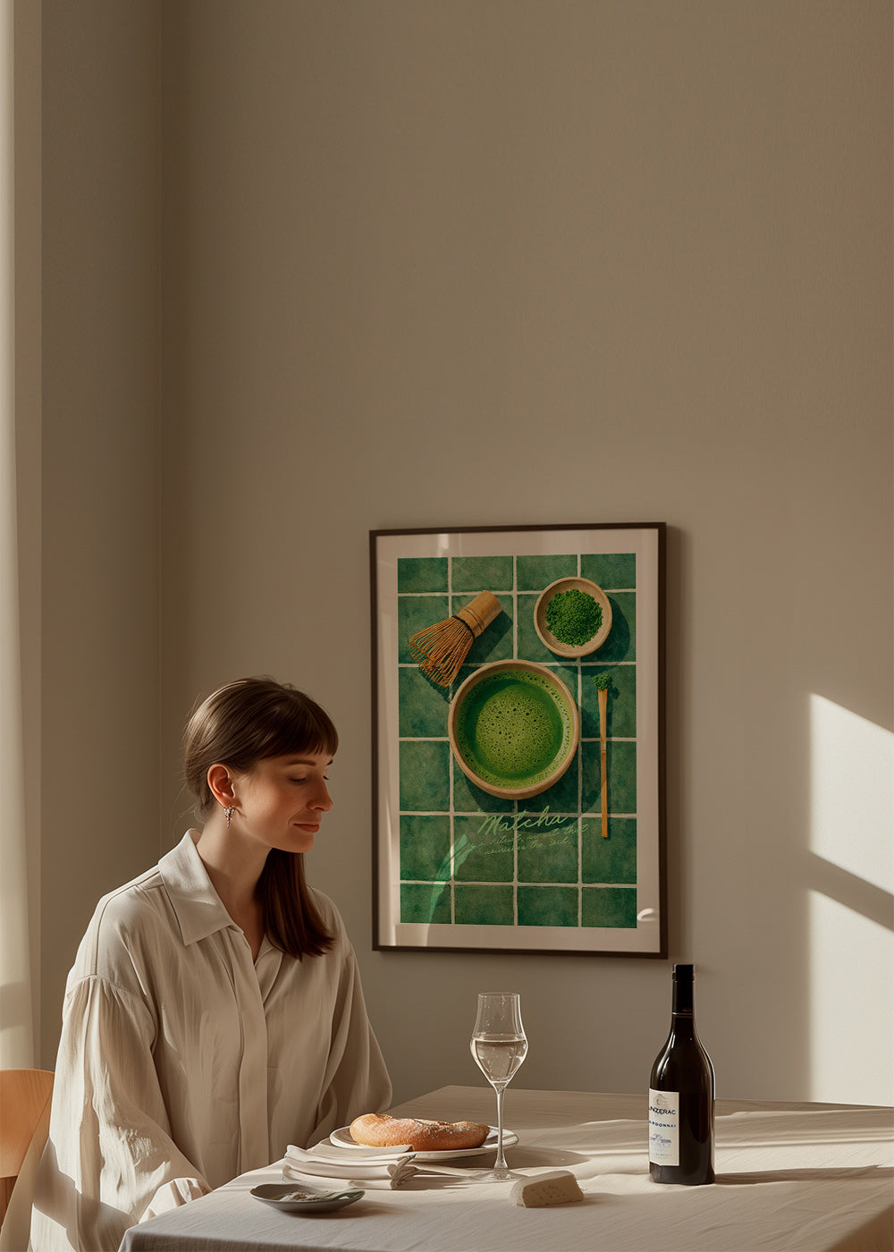 Küchenkunst: Matcha mit Utensilien