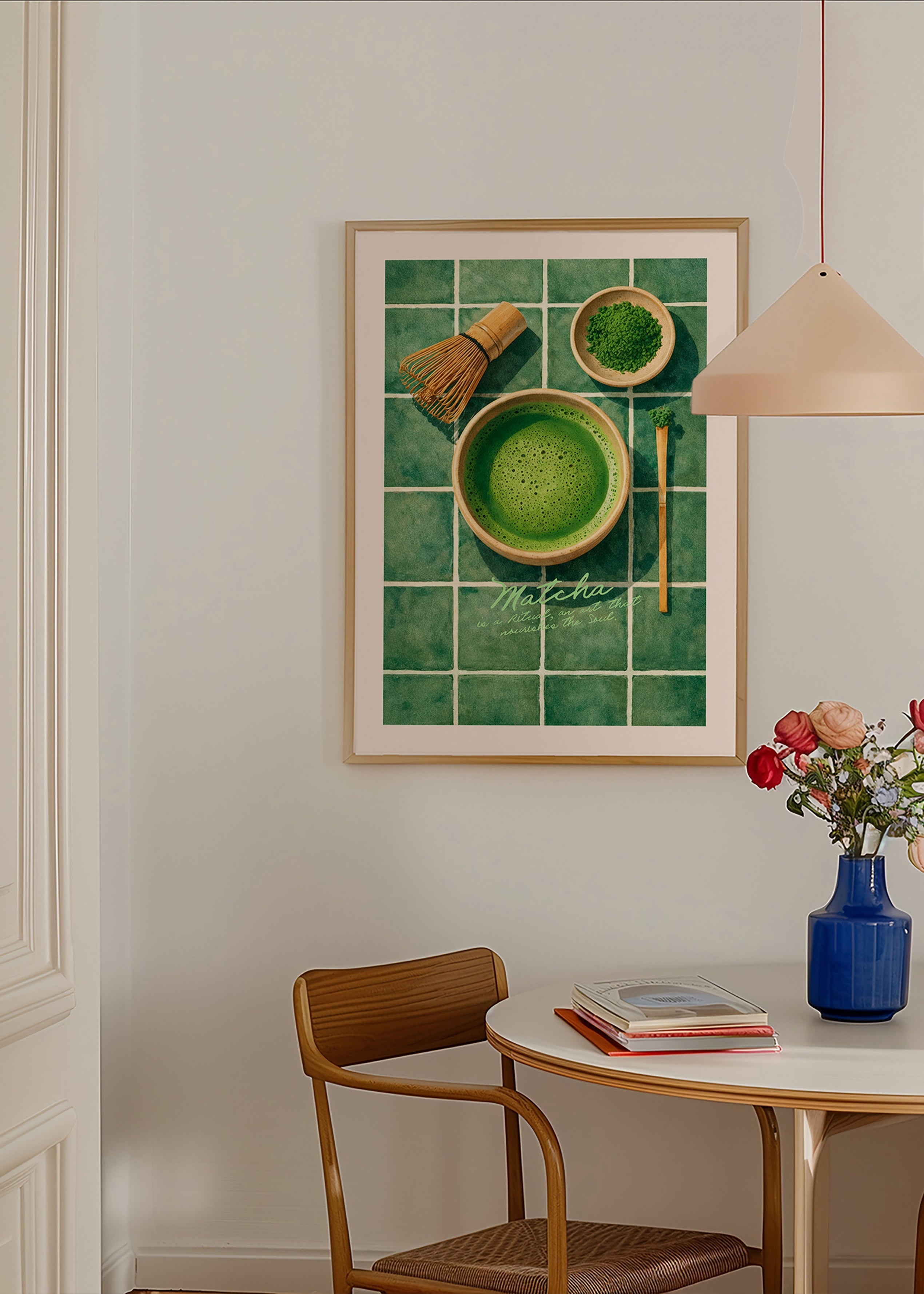Küchenkunst: Matcha mit Utensilien