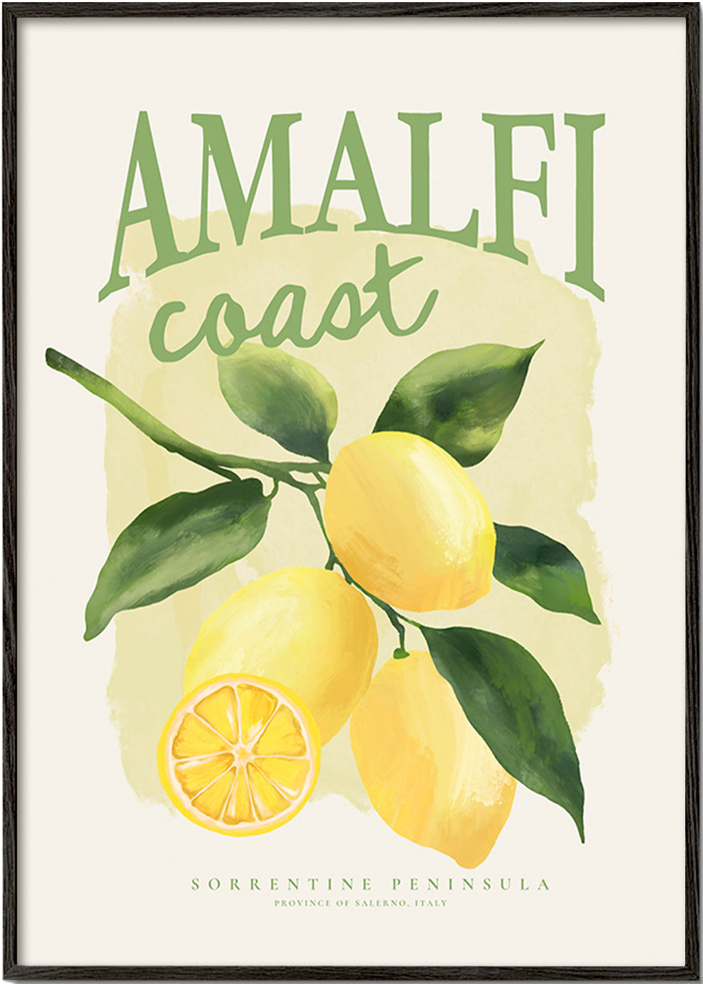 Botanischer Amalfi-Zitronen-Druck