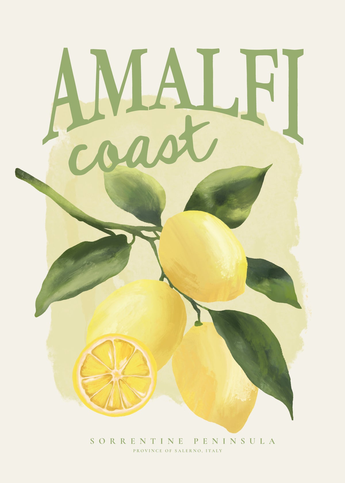 Amalfi Coast - Unframed art print