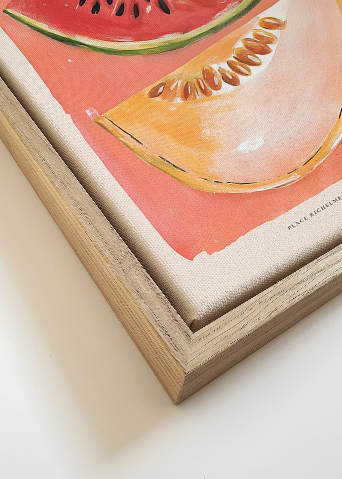 Küchenkunst Provence Früchte: Melone und Wassermelone