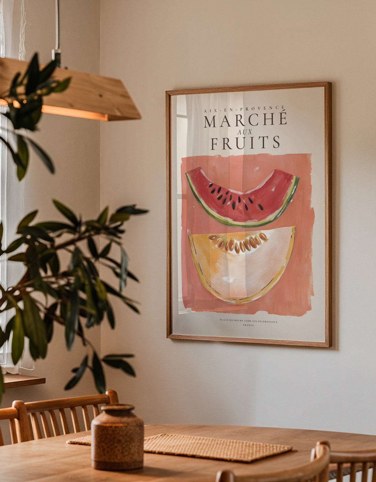 Summer in Provence - Framed poster detail