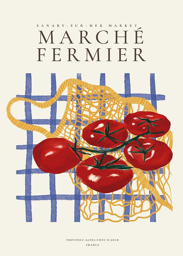 Küchenkunst Tomaten im Netz