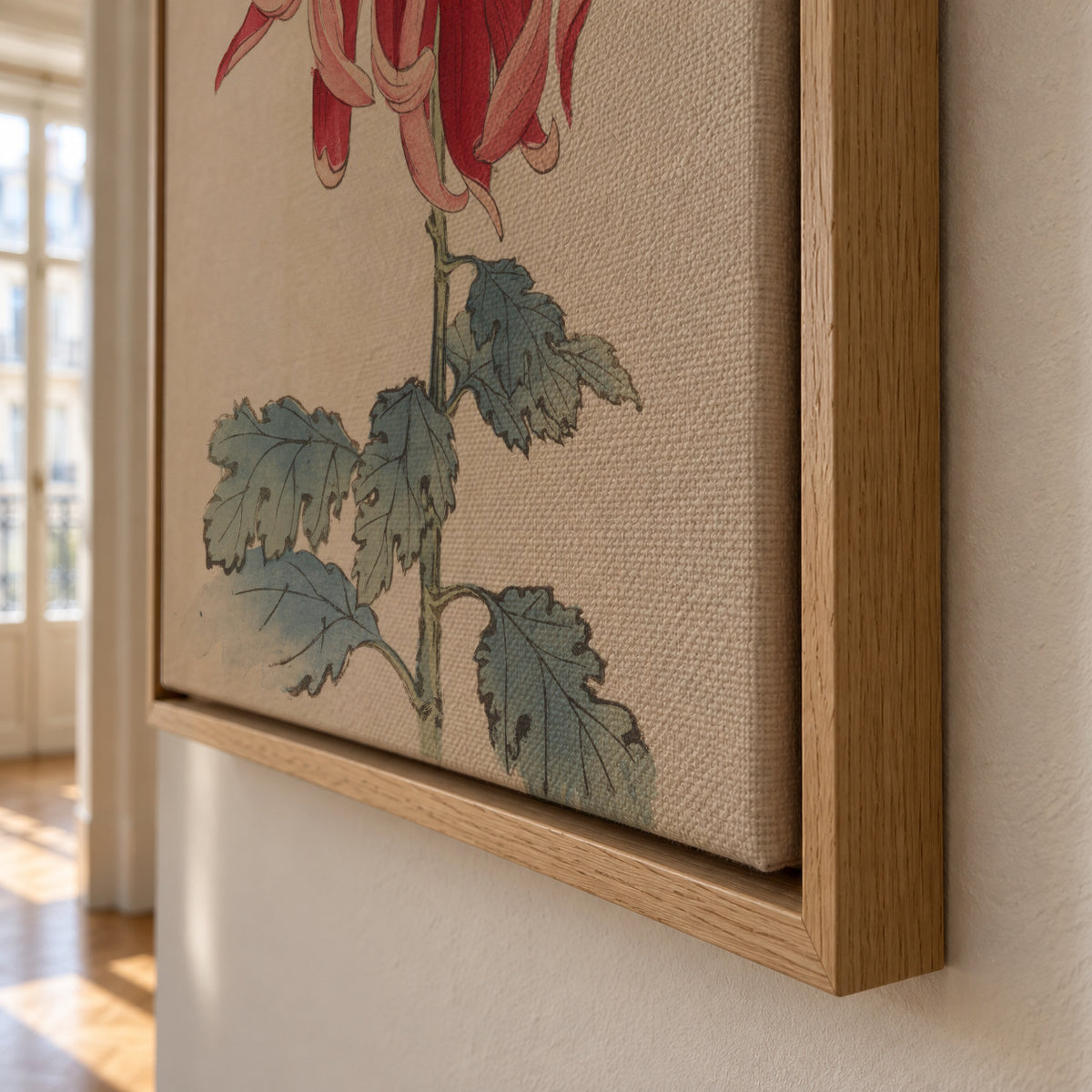 Nishiki No Mihata by Keika Hasegawa - Framed canvas detail