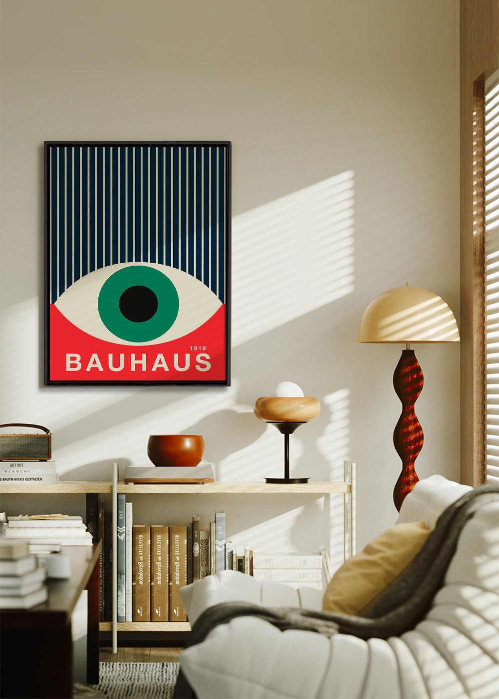 Bauhaus-Auge Illustration