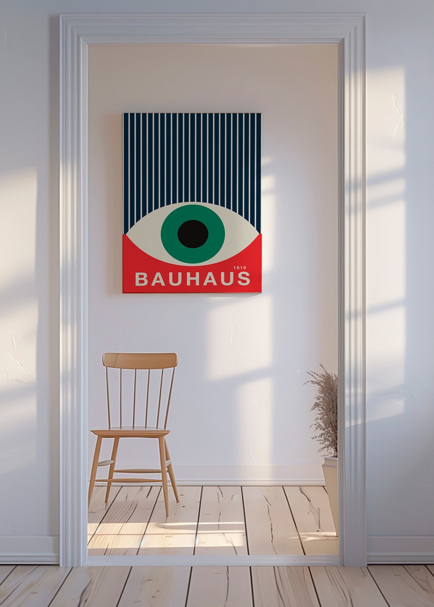 Bauhaus-Auge Illustration