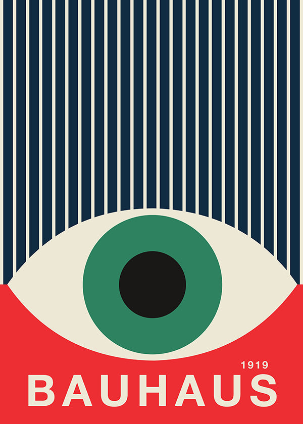 Bauhaus-Auge Illustration