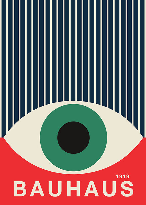 Bauhaus-Auge Illustration